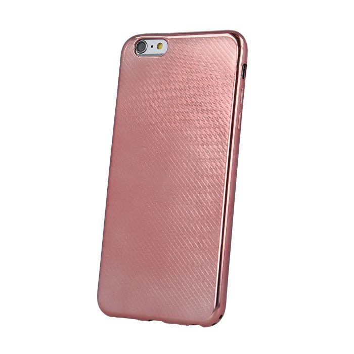 Samsung Galaxy S8 Plus elegance carbon hátlap tok (RozéArany)
