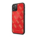 Apple iPhone 11 Pro Guess 4G Double Layer Glitter tok (Piros) - GUHCN584GGPRE