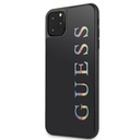 Apple iPhone 11 Pro Max Guess Glitter Logo tok (Fekete) - GUHCN65LGMLBK