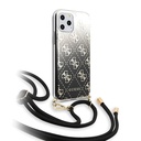 Apple iPhone 11 Pro Guess 4G Electroplated Gradient tok (Fekete) - GUHCN58WO4GBK