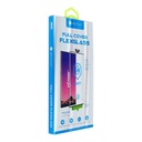 Samsung Galaxy S20+ hajlított üvegfólia, átlátszó (fekete keret)