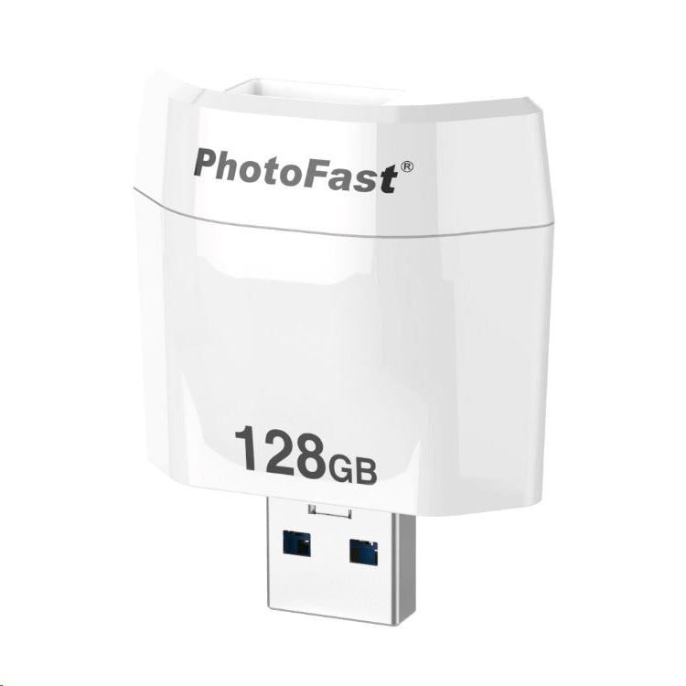 Photofast iOS 128GB Photocube smart adatmentő, Fehér