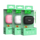 Apple Airpods Pro Hoco WB21 szilikon tok (Fekete)