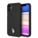 Apple iPhone 11 U.S. POLO prémium hátlap tok (Fekete) - USHCN61PUBK
