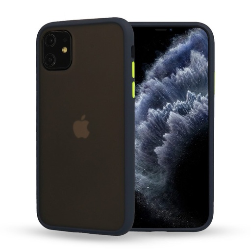 Apple iPhone 7 / iPhone 8 / iPhone SE 2020 / iPhone SE 2022 Vennus color button hátlap tok (Tengerkék)