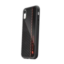 Apple iPhone X/ XS AUDI carbon fibre prémium hátlap tok, (Fekete) - AUS-TPUPCIPXS-R8/D1-BK