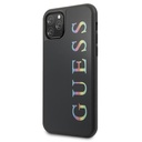 Apple iPhone 11 Pro GUESS iridescent prémium hátlap tok (Fekete - GUHCN58LGMLBK)