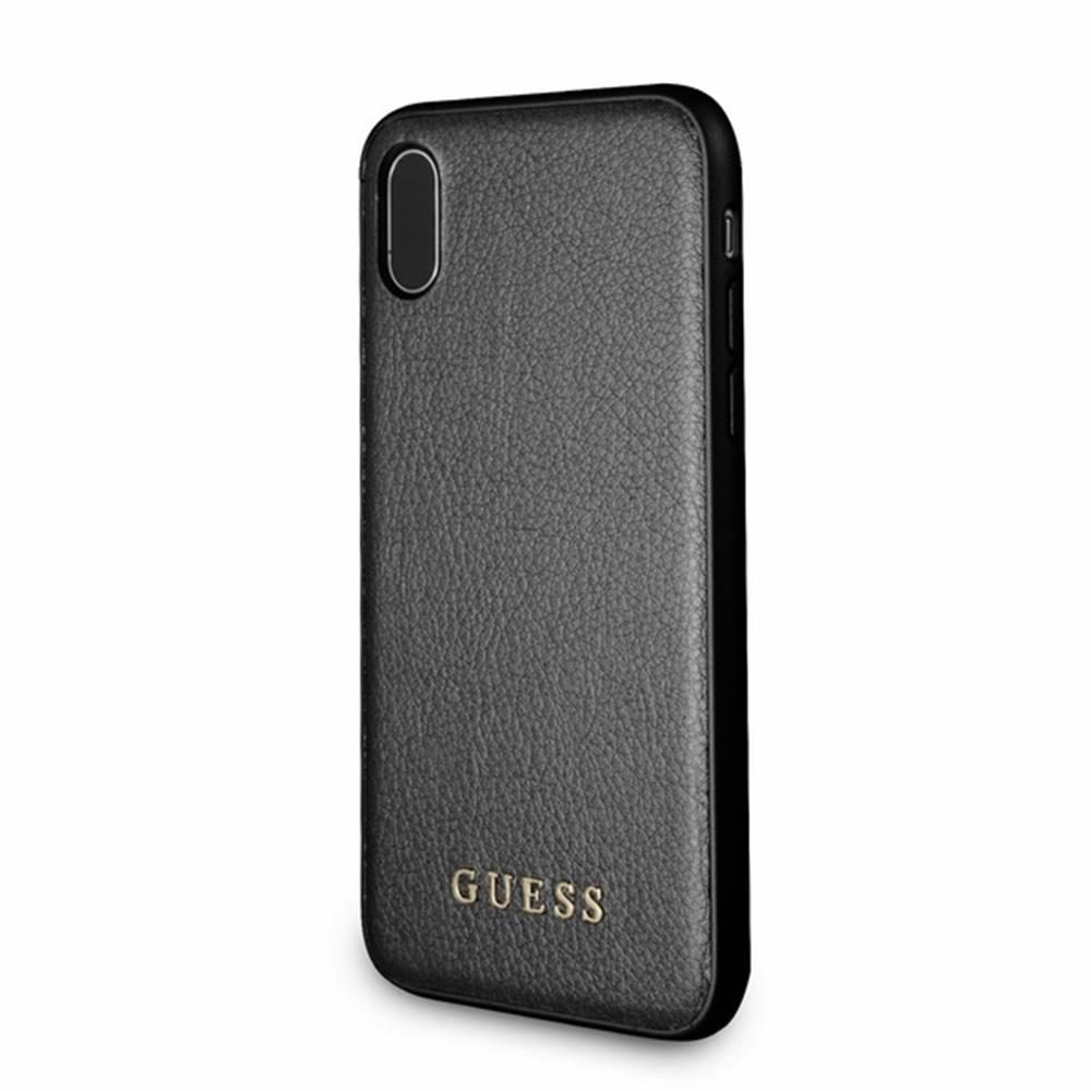 Apple iPhone X / XS Guess Iridescent tok (Fekete) - GUHCPXIGLBK