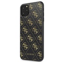 Apple iPhone 11 Pro Guess 4G Double Layer Glitter tok (Fekete) - GUHCN584GGPBK