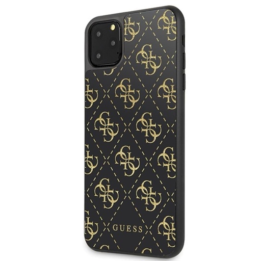 Apple iPhone 11 Pro Guess 4G Double Layer Glitter tok (Fekete) - GUHCN584GGPBK