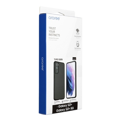 Samsung Galaxy S21 ARAREE Typoskin prémium hátlap tok, (Fekete)