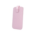 Univerzális méret 6.4"-ig Slim Up Mono bújtatós tok (Pink)