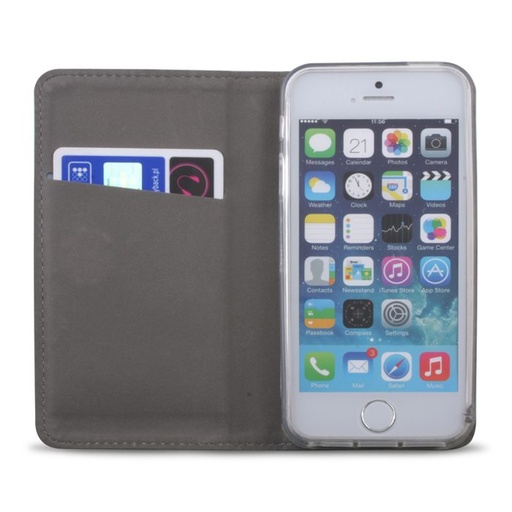 Univerzális méret 5.7"-ig smart magnet mágneses notesz tok (Arany)