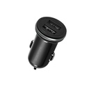 Borofone BZ5 autós töltő (2xUSB port), 5V 2,1A, fekete
