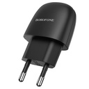 Borofone BA49A hálózati töltő, 5V 2,1A, fekete