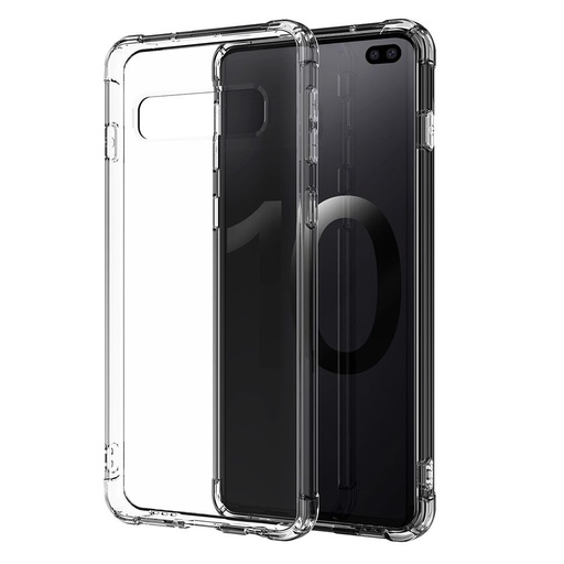 Samsung Galaxy A12 anti shock 1,5 mm ütésálló hátlap tok, (Átlátszó)