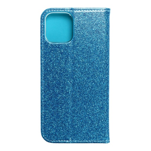 Apple iPhone 12 Forcell Shining notesz tok (világos kék)