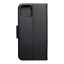 Apple iPhone 12/12 Pro Fancy book notesz tok (Fekete )