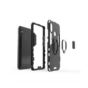 Apple iPhone 12 / iPhone 12 Pro Defender armor ütésálló hátlap tok (Fekete)
