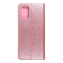 Samsung Galaxy A02s Forcell Shining notesz tok, (Rosegold)