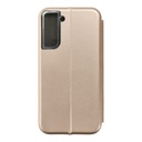 Samsung Galaxy S21+ Forcell Elegance notesz tok, (Arany)