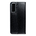 Samsung Galaxy S21 Forcell Shining notesz tok, (Fekete)