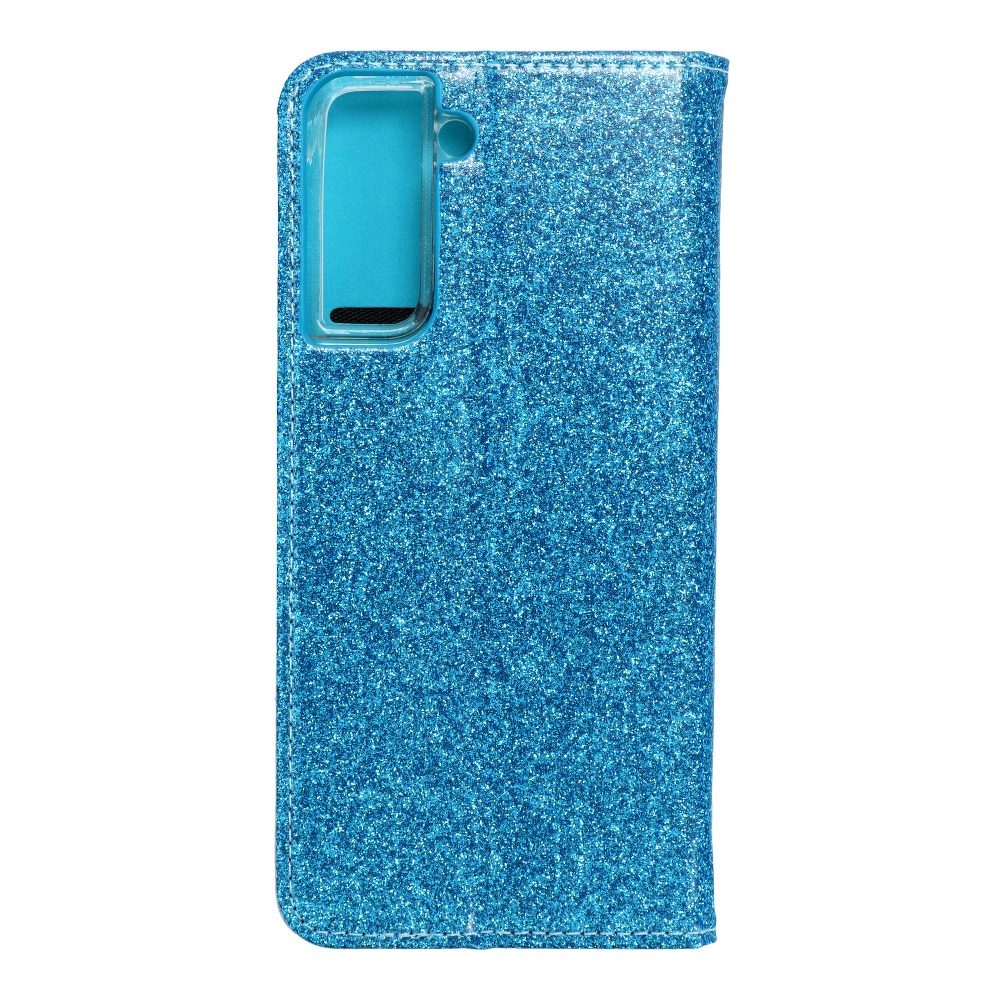 Samsung Galaxy S21 Forcell Shining notesz tok, (Világoskék)