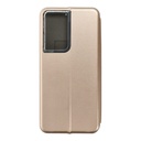 Samsung Galaxy S21 Ultra Forcell Elegance notesz tok, (Arany)