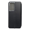 Samsung Galaxy S21 Ultra Forcell Elegance notesz tok, (Fekete)