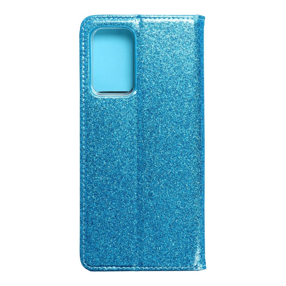 Samsung Galaxy A52 / A52 5G / A52s 5G Forcell Shining notesz tok (világos kék)