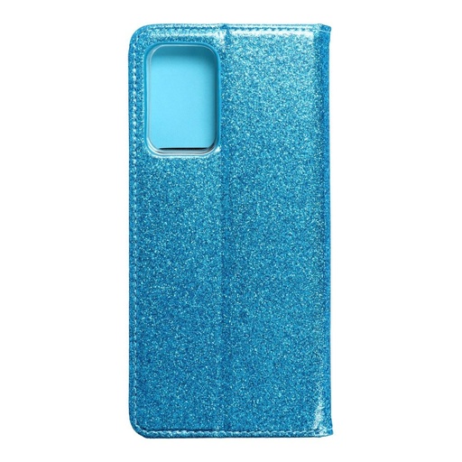 Samsung Galaxy A52 / A52 5G / A52s 5G Forcell Shining notesz tok (világos kék)