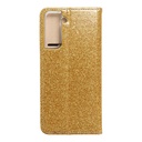 Samsung Galaxy S21 Forcell Shining notesz tok, (Arany)