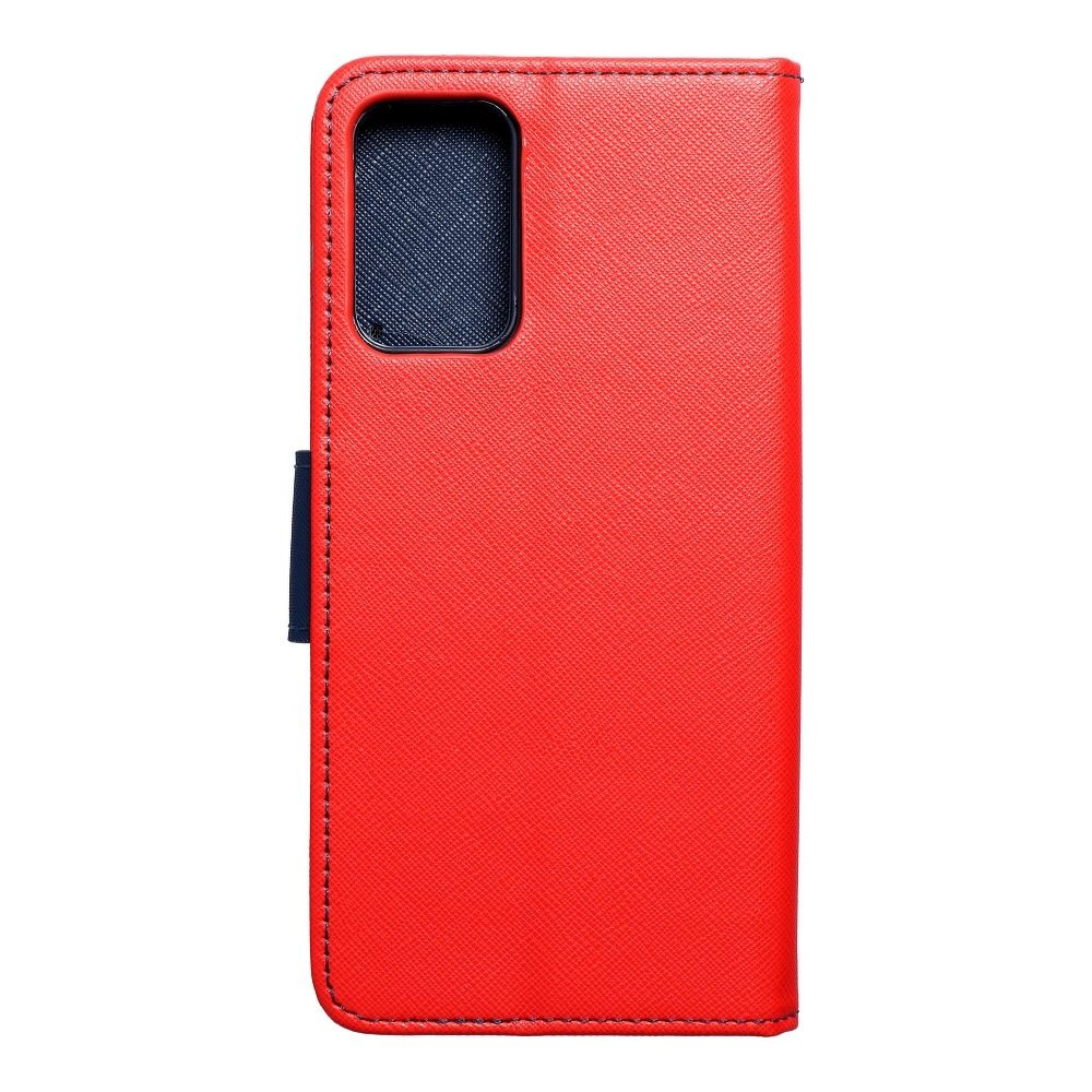 Samsung Galaxy A72/A72 5G Fancy book notesz tok, (piros - kék)