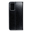 Samsung Galaxy A72/A72 5G Forcell Shining notesz tok, (Fekete)