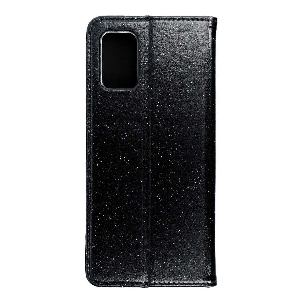 Samsung Galaxy A02s Forcell Shining notesz tok, (Fekete)