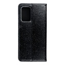Samsung Galaxy A52 / A52 5G / A52s 5G Forcell Shining notesz tok (Fekete)