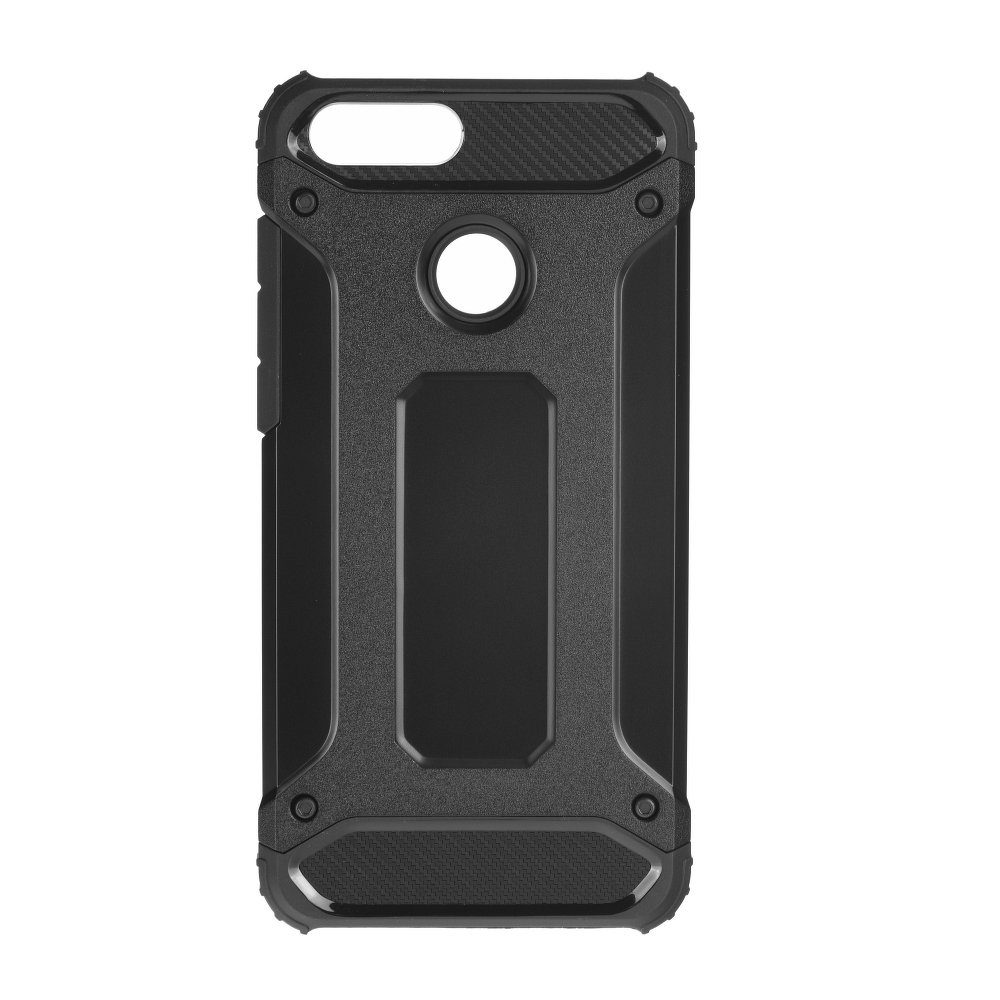 Samsung Galaxy A22 5G armor ütésálló hátlap tok, (Fekete)