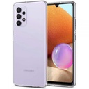 Samsung Galaxy A32 Spigen liquid crystal prémium hátlap tok, (Átlátszó)