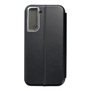 Samsung Galaxy S21 Forcell Elegance notesz tok, fekete