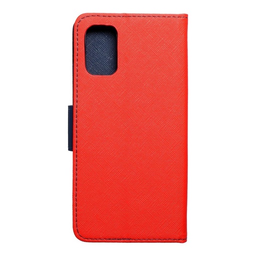 Samsung Galaxy A02s Fancy book notesz tok, (piros - kék)