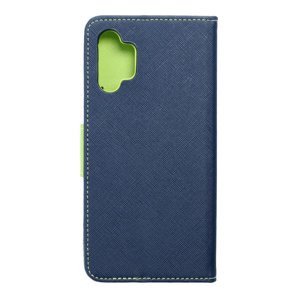 Samsung Galaxy A32 5G Fancy book notesz tok, (kék - lime)
