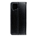 Samsung Galaxy A12 Forcell Shining notesz tok, (Fekete)