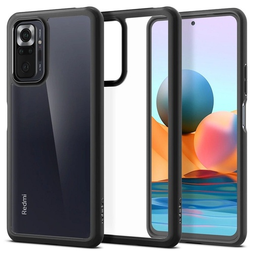 Xiaomi Redmi Note 10 Pro/Redmi Note 10 Pro Max Spigen ultra hybrid prémium hátlap tok, (Fekete)