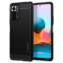 Xiaomi Redmi Note 10 Pro/Redmi Note 10 Pro Max Spigen Rugged armor ütésálló tok, (Fekete)