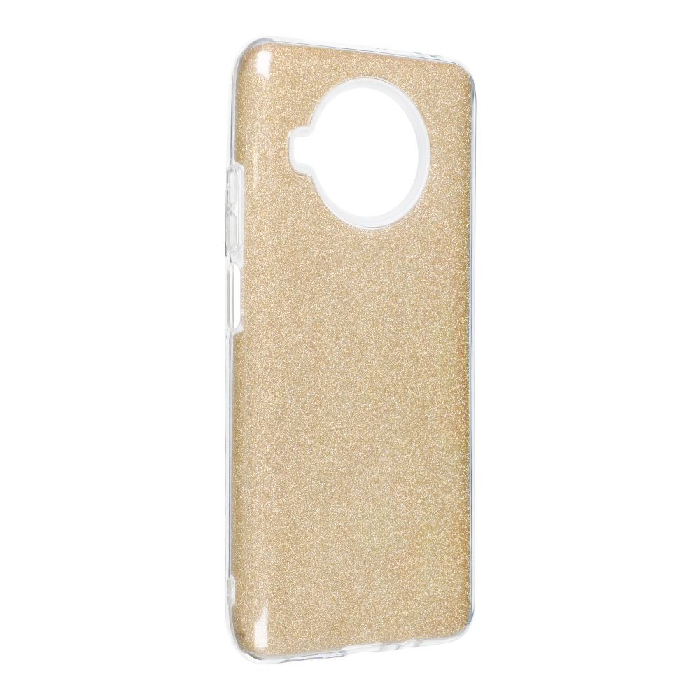 Xiaomi Redmi Note 10/Redmi Note 10S forcell shining hátlap tok, (Arany)