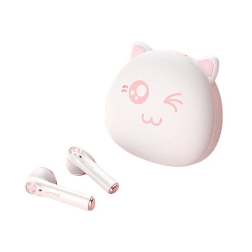 Picun HI CAT vezeték nélküli headset, BT 5.0, fehér