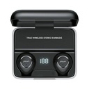Picun W13 vezeték nélküli headset, BT 5.0, LED állapotjelző, fekete