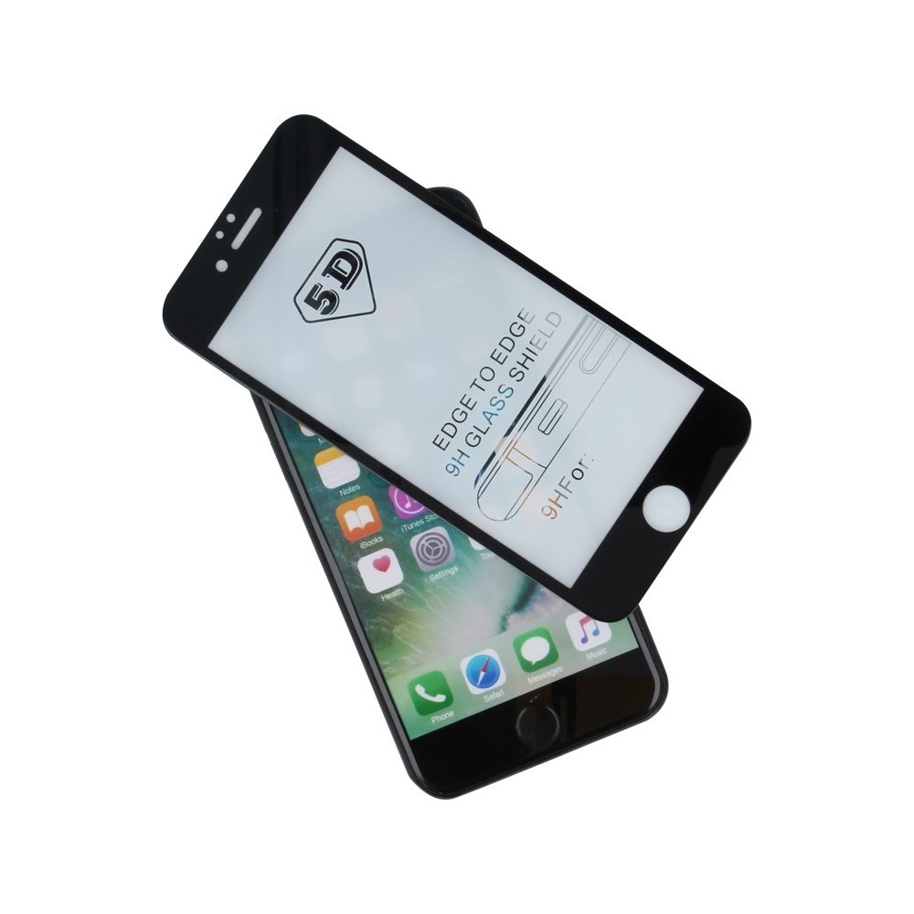 Samsung Galaxy S21+ 5D full glue üvegfólia teljes kijelzőre, fekete