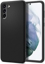 Samsung Galaxy S21 Ultra Spigen slim armor ütésálló hátlap tok (Fekete)