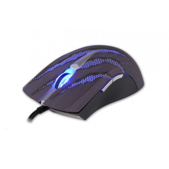 Rebeltec MAGNUM gaming egér, optikai, 2400 dpi, 1,5M kábelhossz, 7 gombos